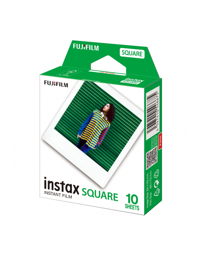 1 Fujifilm Instax Square Film BIAŁY frame NEW główny