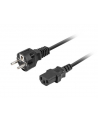 lanberg Kabel zasilający CCE 7/7 - IEC 320 C13 2M VDE prosty czarny - nr 1