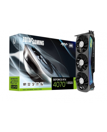 zotac Karta graficzna GeForce RTX 4070 Ti SUPER AMP AIRO 16GB GDDR6X 256bit