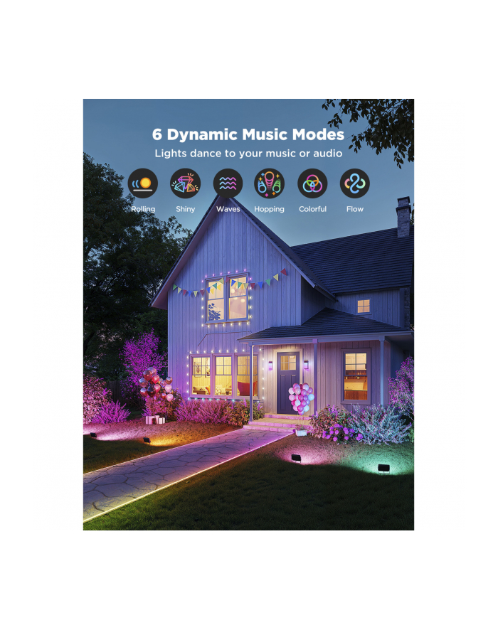 Govee - LED Outdoor Flood Lights 4 Pack główny