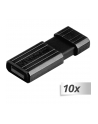 10x1 Verbatim Store n Go     8GB Pinstripe USB 2.0 black - nr 1