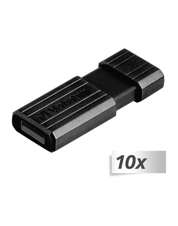 10x1 Verbatim Store n Go     8GB Pinstripe USB 2.0 black główny