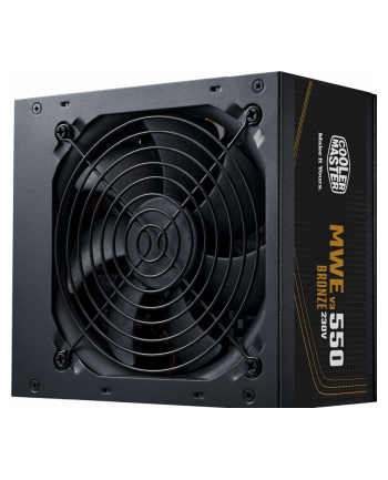 Zasilacz Cooler Master MWE Bronze V3 230V 550W (MPE-5501-ACABW-3BEU)