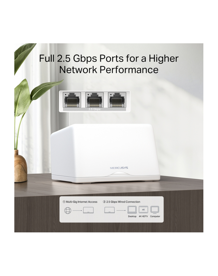 Mercusys TP-Link Halo H47BE Tri-band (HALOH47BE) główny