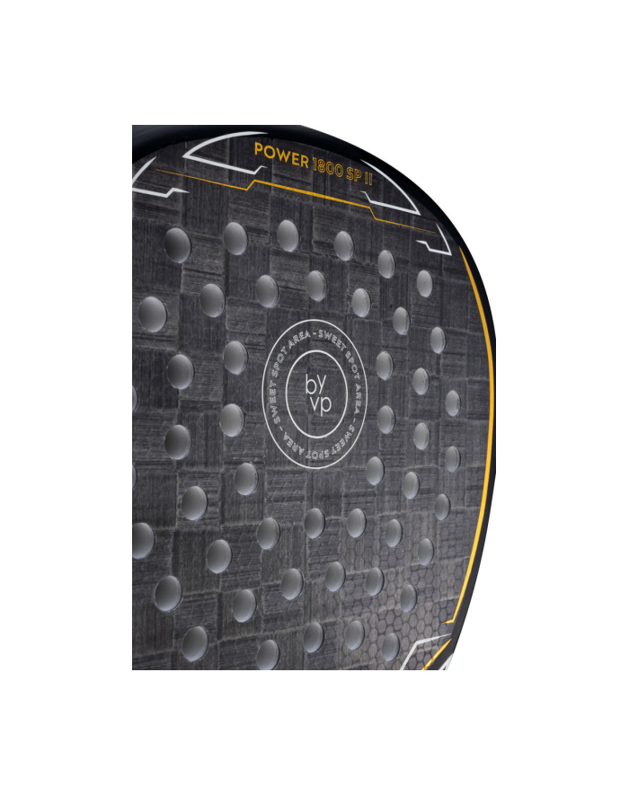 TRITON BYVP Padel Racket POWER 1800 II Black/White/Gold główny