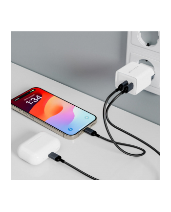 Targus Zasilacz/Zasilanie HyperJuice 35 W Ilość wyjść: 2 x USB-C