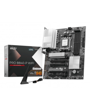 msi Płyta główna PRO B840-P WIFI AM5 4DD R5 ATX nr 1
