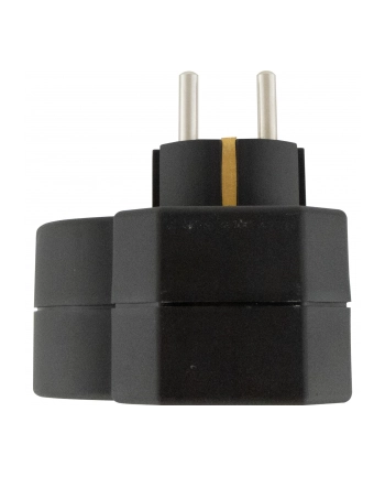 REV Steckdosenadapter 3-fach mit Überspannungsschutz, czarny nr 2