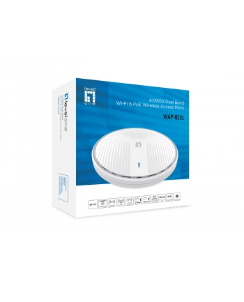Levelone WAP-8131 WLAN 1800 Mbit/s Biały Obsługa PoE (WAP8131) nr 1