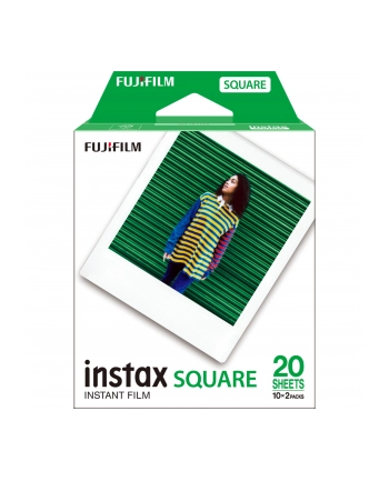 1x2 Fujifilm Instax Square Film BIAŁY frame NEW nr 2
