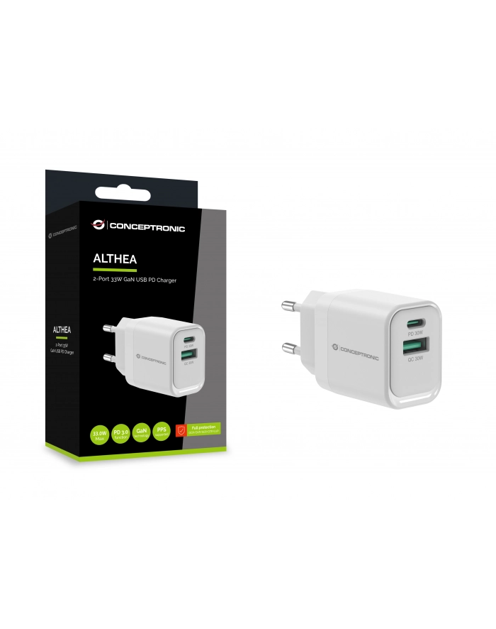 Conceptronic ALTHEA19W33 2-Port 33W GaN USB PD Charger główny