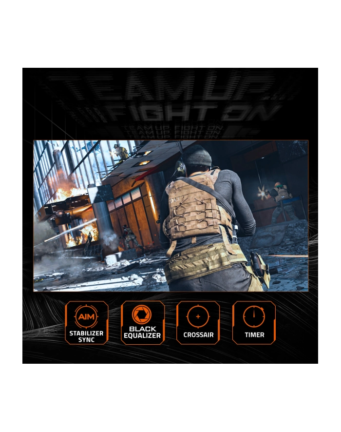 Monitor Gigabyte 27 '' GS27QA gaming IPS | QHD 2560 x 1440 (2K) HDMI DisplayPort 180Hz główny