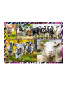Puzzle 4x250el Zabwne zwierzaki 13313 Trefl - nr 2