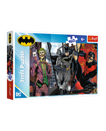 Puzzle 160el Batman gotowy do akcji / Warner Batman 15425 Trefl