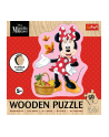 Puzzle 50el Drewniane konturowe. Wesoła Minnie 20279 Trefl - nr 3
