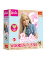 Puzzle 50el Drewniane konturowe. Ulubiona modna Barbie 20282 Trefl - nr 1