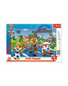 Puzzle 15el Ramkowe Psi Patrol / Paw Patrol Uczynne pieski 31428 Trefl - nr 1