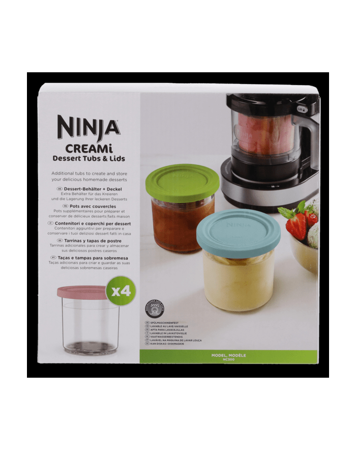 NINJA XSKPNTLID4EUK Dessert-Behälter 4 szt., farbig główny