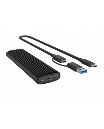 icybox Obudowa IB-1808MCT-CU31 M.2 NVMe/SATA M.2 SSD, USB 3.1 ( Gen 2 )M-Key