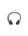 poly Zestaw słuchawkowy Voyager Focus 2  certyfikatem Microsoft Teams USB-C-C z podstawką ładującą, przejściówka USB-C/A 9T9J6AA - nr 1