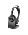 poly Zestaw słuchawkowy Voyager Focus 2  certyfikatem Microsoft Teams USB-C-C z podstawką ładującą, przejściówka USB-C/A 9T9J6AA - nr 2