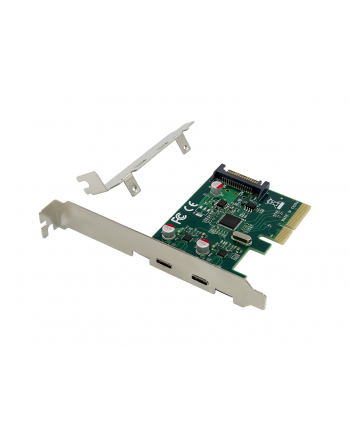 Conceptronic  2-Port USB 3.2 Gen 2 Type-C PCIe Card