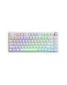 savio Klawiatura mechaniczna bezprzewodowa PHENIX WHITE Gateron Yellow, ABS - nr 3