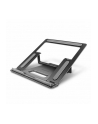 axagon STND-LR Podstawa do laptopów aluminiowa 10-16' regulowane kąty nachylenia, obrót o 360 stopni - nr 48