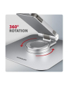 axagon STND-LR Podstawa do laptopów aluminiowa 10-16' regulowane kąty nachylenia, obrót o 360 stopni - nr 55