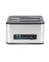 digitus Stacja dokująca USB 3.0 Super Speed do 2x SSD/HDD 2.5/3.5' SATA III max.2x20TB z funkcją klonowania - nr 33