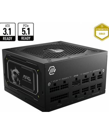 msi Zasilacz MAG A750GL PCIE5 II 750 W 80PLUS GOLD F.MODULAR nr 1