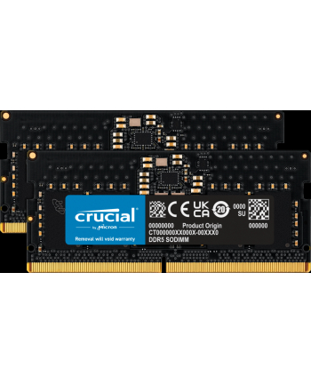 crucial Pamięć DDR5 SODIMM 16GB/5600 (2*8GB) CL46 (16Gbit)