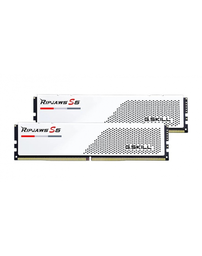g.skill Pamięć PC DDR5 32GB (2x16GB) Ripjaws S5 5600MHz CL36-36 XMP3 Biały główny