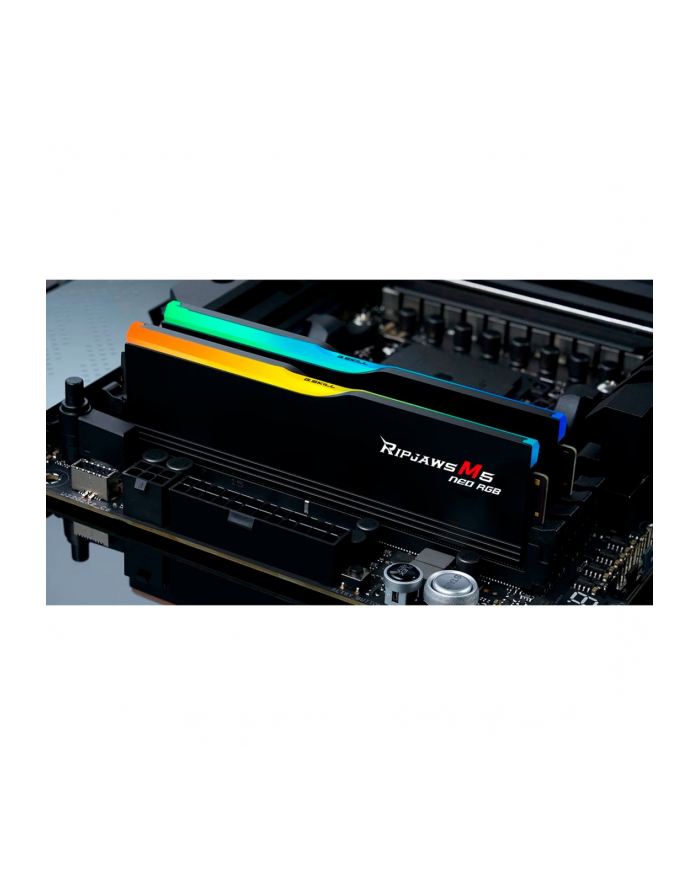 g.skill Pamięć PC - DDR5 64GB (2x32GB) Ripjaws M5 Neo RGB AMD 6000MHz CL36 główny