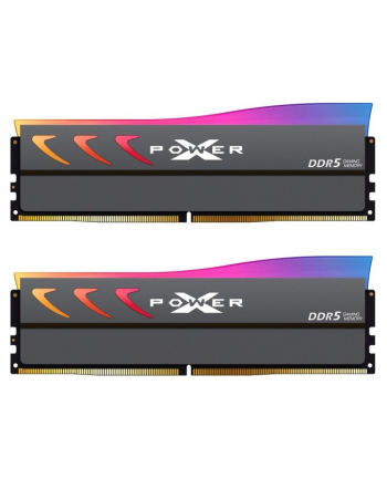 silicon power Pamięć DDR5 XPOWER Storm RGB 64GB/6000 2*32GB CL38 Grey