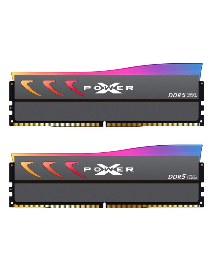 silicon power Pamięć DDR5 XPOWER Storm RGB 64GB/6000 2*32GB CL38 Grey główny