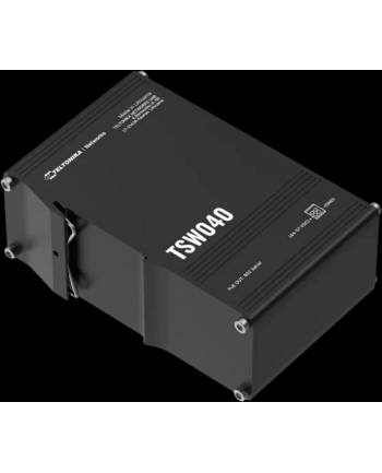 teltonika Przełącznik niezarządzalny Industrial switch TSW040 8xPoE+, 8x10/100 Eth, DIN