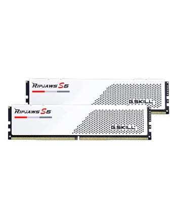 g.skill Pamięć PC DDR5 96GB (2x48GB) Ripjaws S5 5200MHz CL40 XMP3 Biały nr 1