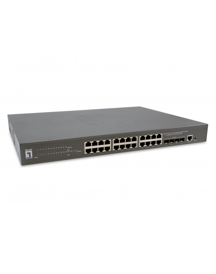 Level One GTP-2871 28-Port L3 Lite Managed Gigabit PoE Switch główny