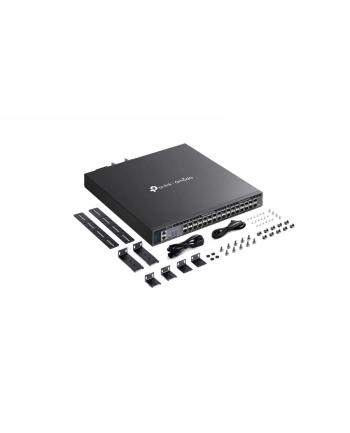 tp-link Przełącznik zarządzalny SX6632YF agregujący L3   Omada, stackowalny, 26 slotów SFP+ 10G, 6 slotów SFP28 25G