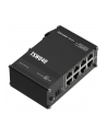 teltonika Przełącznik niezarządzalny Industrial switch TSW040 8xPoE+, 8x10/100 Eth, DIN - nr 20