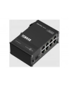 teltonika Przełącznik niezarządzalny Industrial switch TSW040 8xPoE+, 8x10/100 Eth, DIN - nr 24
