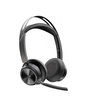 poly Zestaw słuchawkowy Voyager Focus 2 z certyfikatem Microsoft Teams USB-C-C + przejściówka USB-C/A 9T9J4AA nr 1
