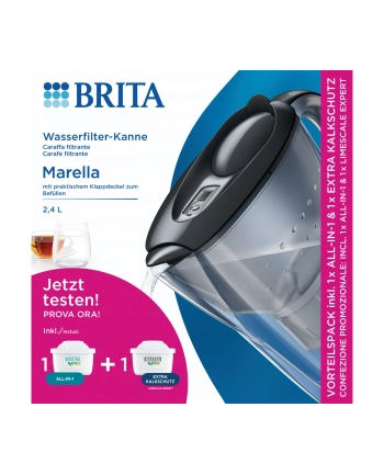Brita Marella graphite incl. incl. 1x ALL-in-1, 1x extra lime nr 2