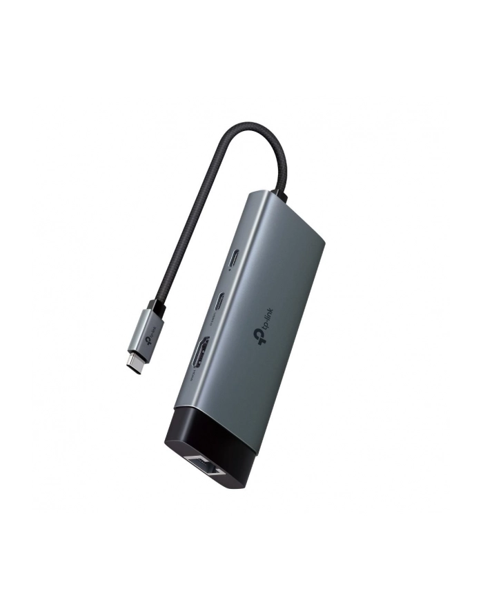 Hub TP-LINK UH6120C 2xUSB-A 30, 1xUSB-C 30, 1xUSB-C PD, HDMI 4K, RJ45 GE główny