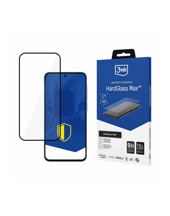 3mk Szkło hartowane HardGlass Max Samsung A55 5G A556 czarny główny