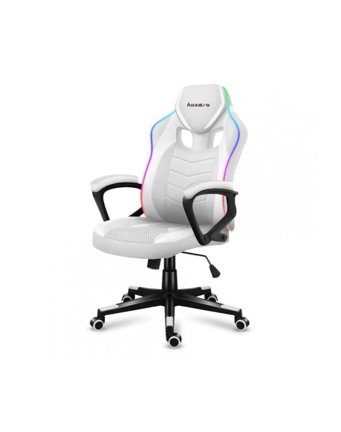 Fotel gamingowy Huzaro Force 25 RGB WHITE MESH główny
