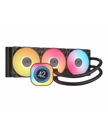 CORSAIR iCUE LINK TITAN 360 RX LCD AIO, 360mm Radiator, Liquid CPU Cooler