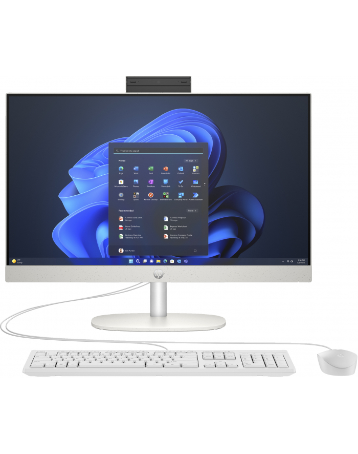 hewlett-packard HP ProOne AIO 240 G10 i5-1335U 23,8'';FHD IPS 250nits AG 16GB DDR4 SSD256 Iris Xe W11Pro 3Y OnSite główny