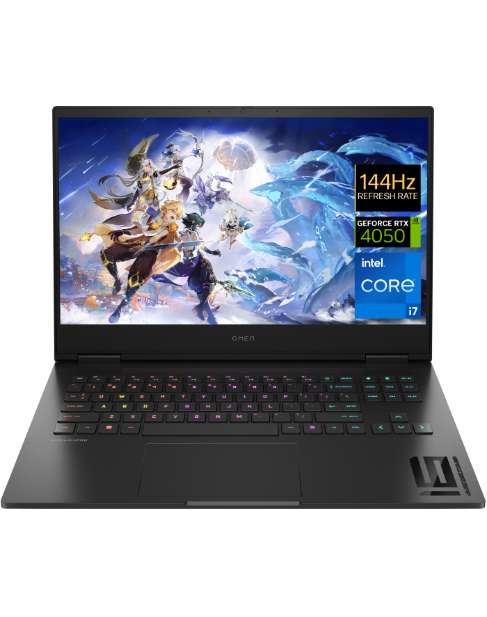 hewlett-packard HP OMEN 16-wd0004nw i7-13620H 16,1'';FHD 16GB SSD512 RTX 4060_8GB BLKB 70Wh Win11 2Y Shadow Black główny